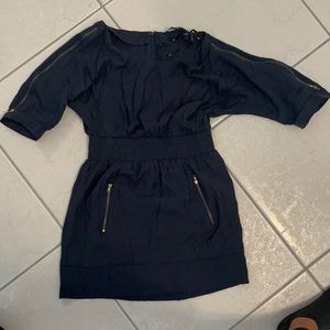 Navy blue dress